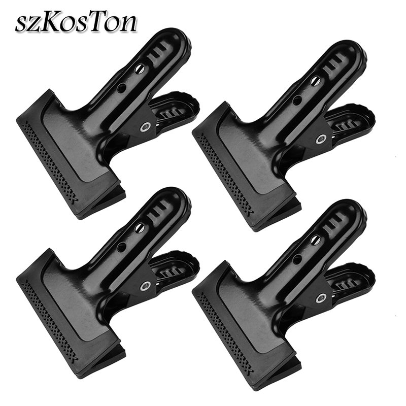 Photography Lighting And Backdrop - 1-12 pcs Metal Clip Background Support