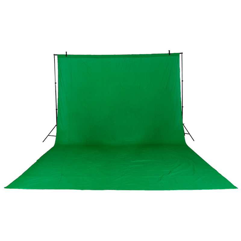 Photography Lighting And Backdrop - 3m X 6m /9.8ftX19.6ft Cotton Chromakey