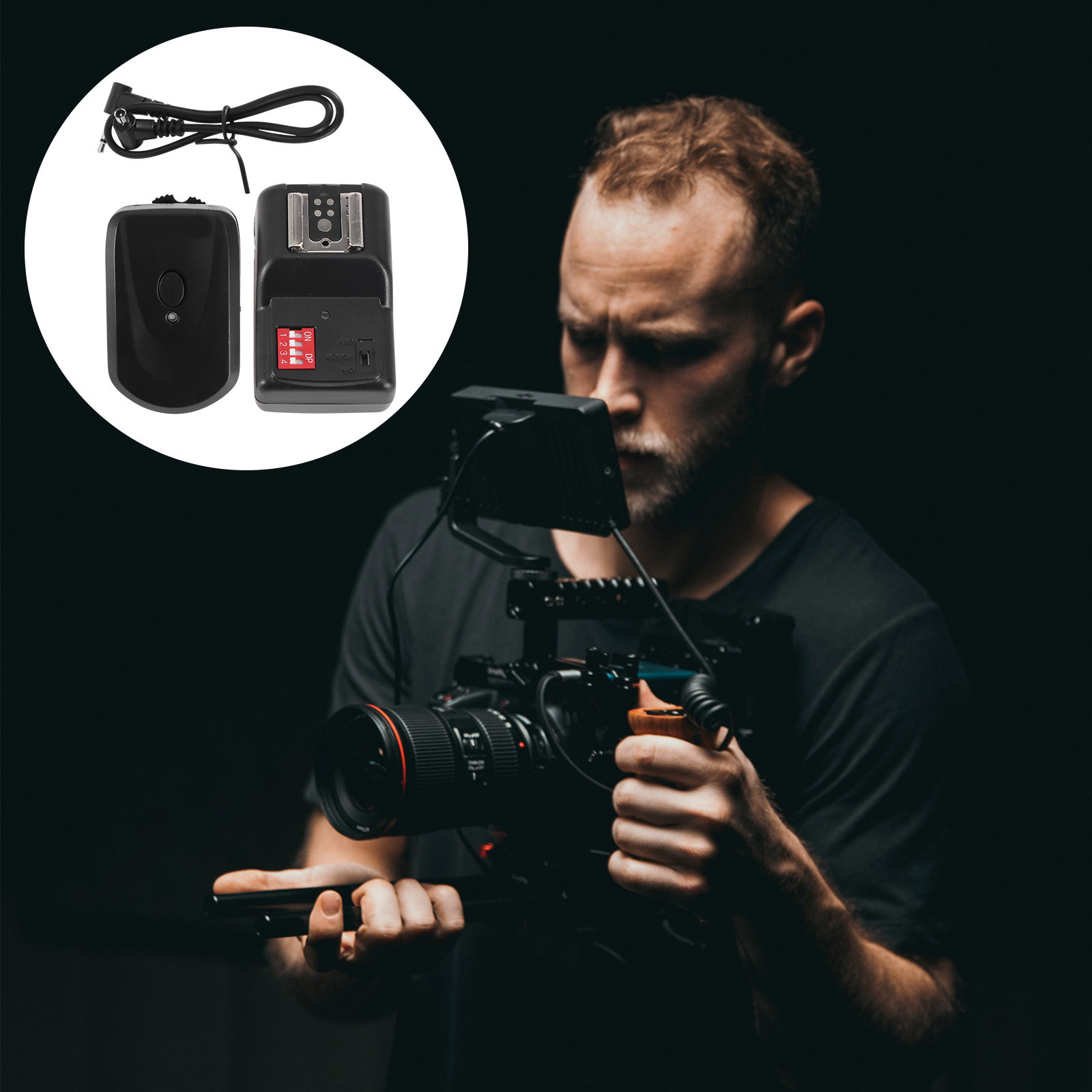 Trigger Receiver Set - 16 Channel Wireless Flash Trigger Set