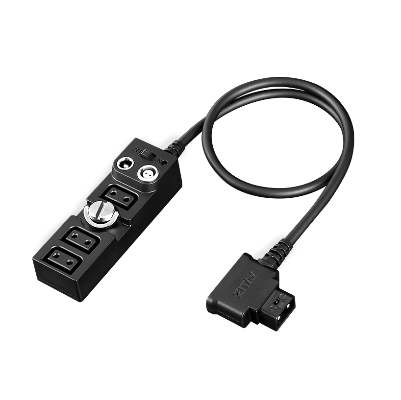Photography Lighting Material - 5in1 D-Tap 2pin Circular Connector DC