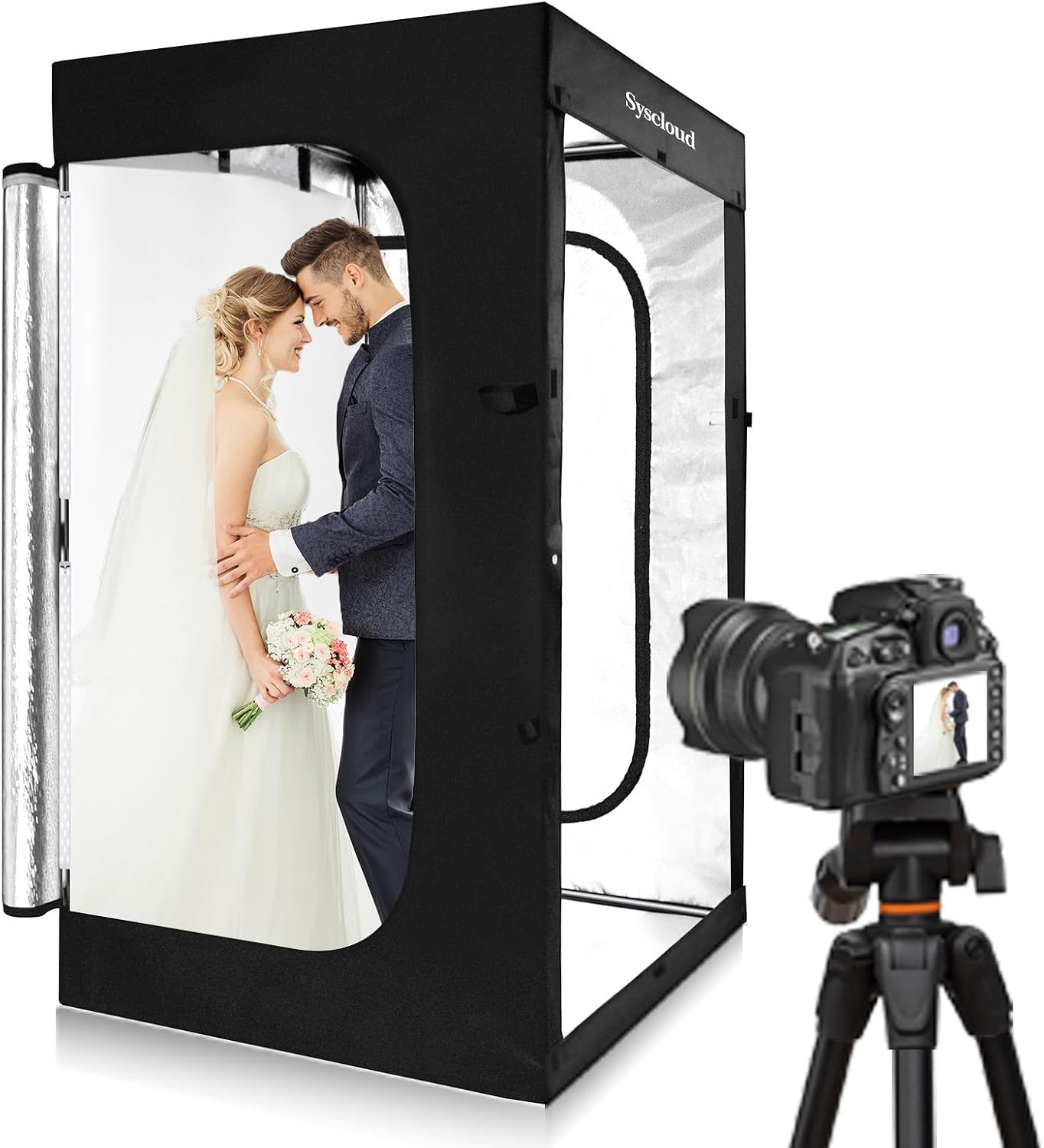 Photography Lighting And Backdrop - Dimmable LED Photo Studio Light Tent,