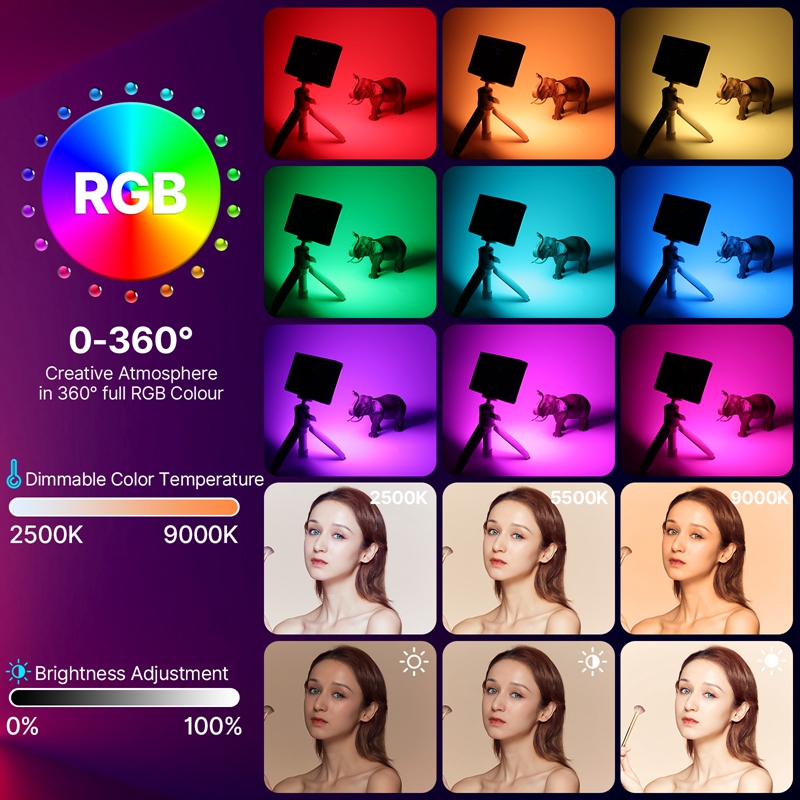 ULANZI LT002 RGB Video Light,  - огляд і ціна Photography Lighting Outdoor