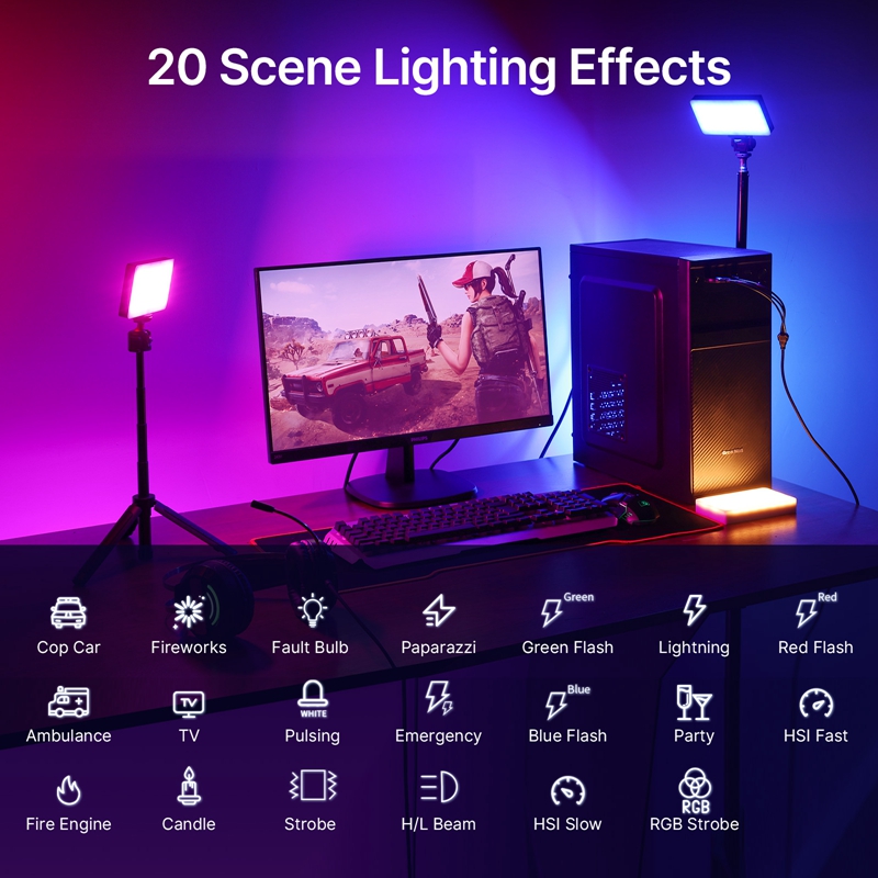 ULANZI LT002 RGB Video Light,  - огляд і ціна Photography Lighting Outdoor
