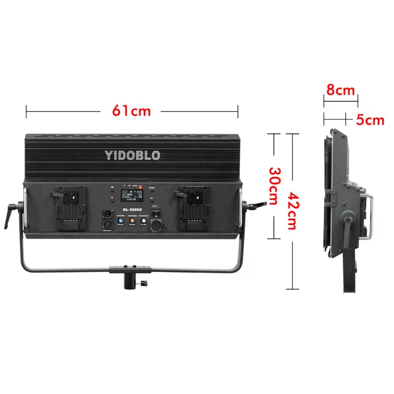 GL-3000C 300W RGBWW Photograph - огляд і ціна Photography Lighting Tools