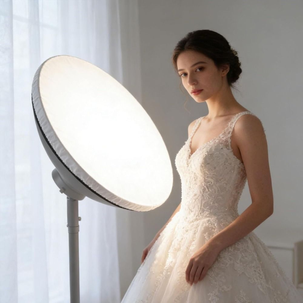 New White Soft Light Diffuser  - огляд і ціна Beauty Dish 55Cm