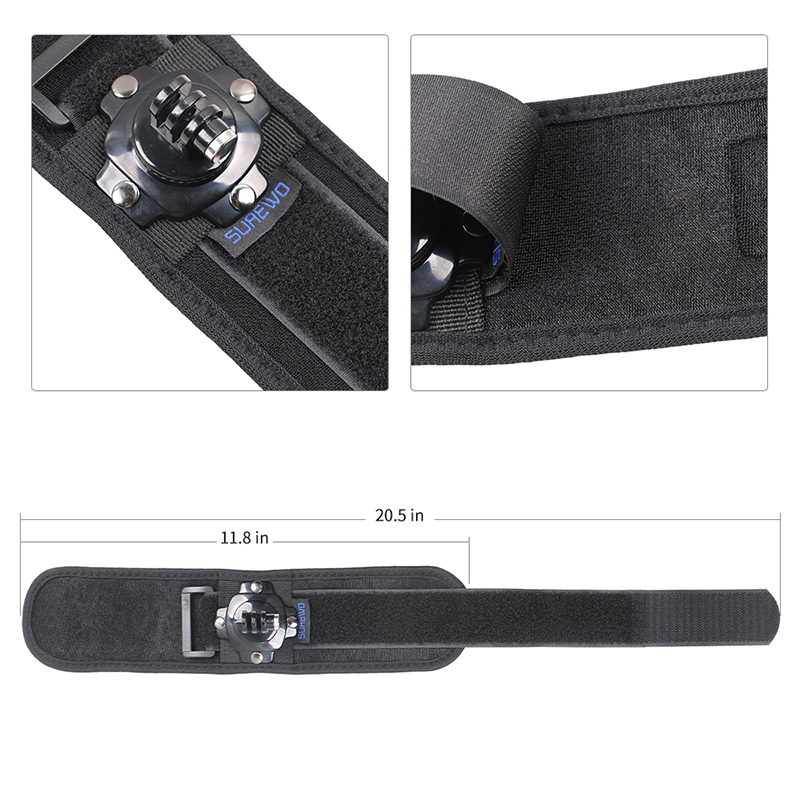 SUREWO Wrist Strap Mount Compa - огляд і ціна Gopro Action Camera Hero 13 Black