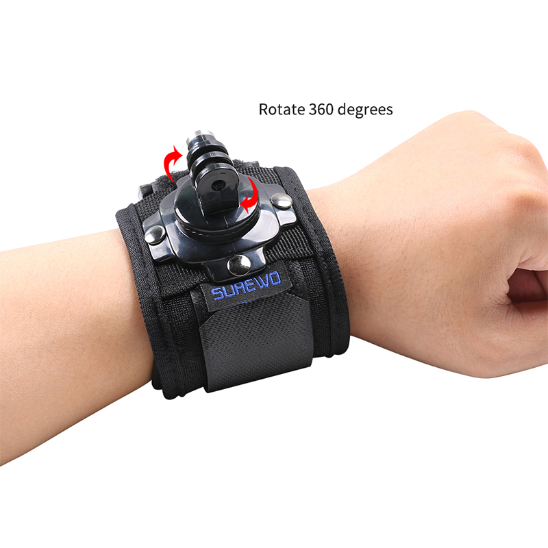 SUREWO Wrist Strap Mount Compa - огляд і ціна Gopro Action Camera Hero 13 Black