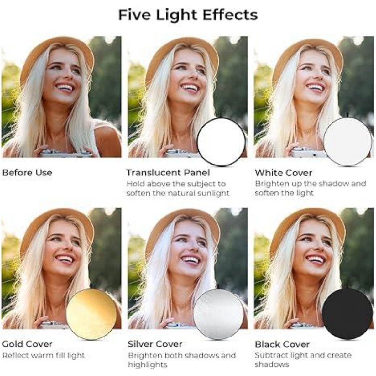 HUANYINGBJB Portable 5 in 1 Ph - огляд і ціна Photography Lighting Outdoor