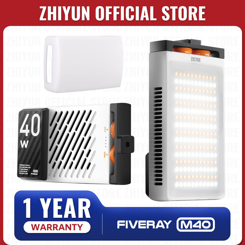 ZHIYUN Official FIVERAY M40 40 - огляд і ціна Photography Lighting Outdoor