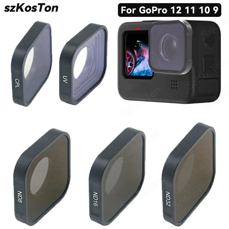 UV CPL ND8 ND16 ND32 Filter fo - огляд і ціна Gopro Action Camera Hero 13 Black