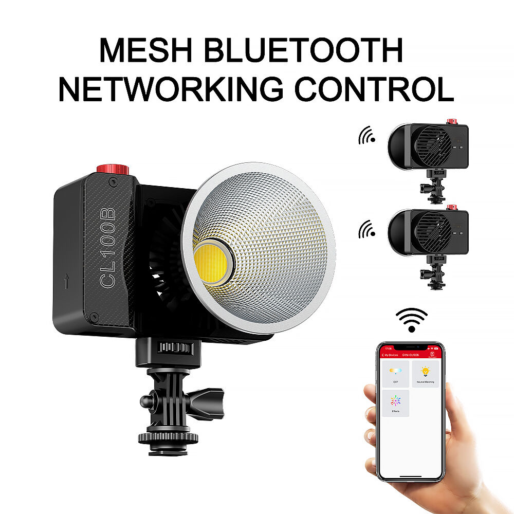 GVM CL100B Portable Bi-Color L - огляд і ціна Photography Lighting Outdoor