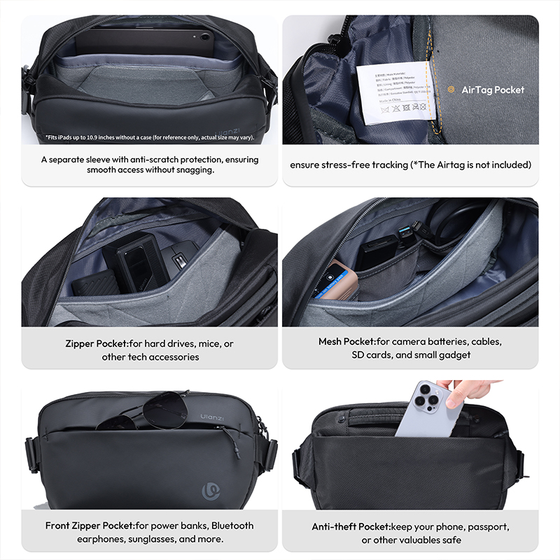 Ulanzi PB038 Travel Sling Bag  - огляд і ціна Photography Lighting Outdoor