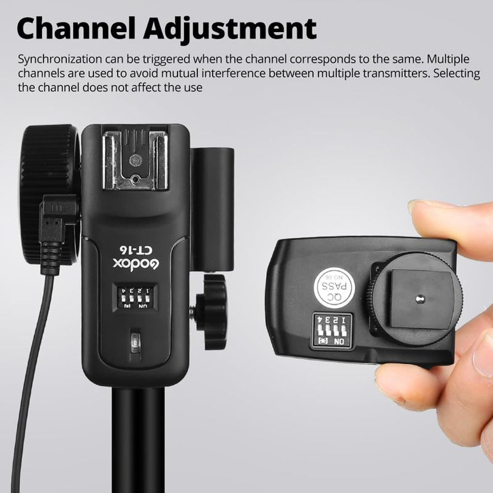 Godox CT-16 16 Channels Wirele - огляд і ціна Trigger Receiver Set