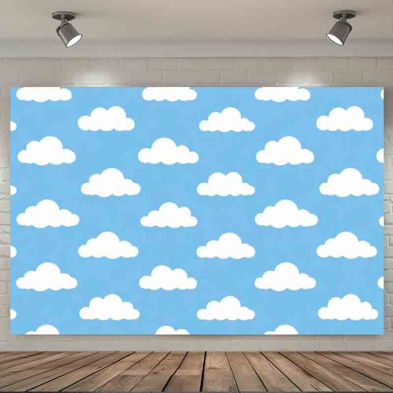 Cartoon Simple Blue Sky White  - огляд і ціна Photography Lighting And Backdrop
