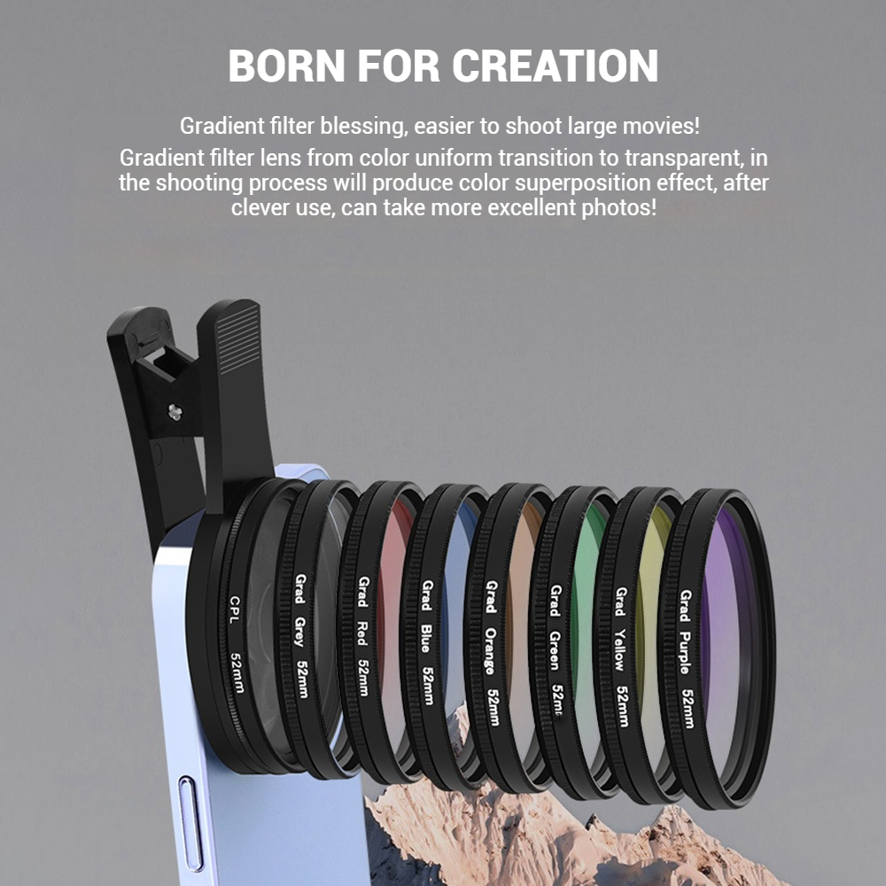 52mm Clip-On Smartphone Camera - огляд і ціна Lighting In Photography For Beginners