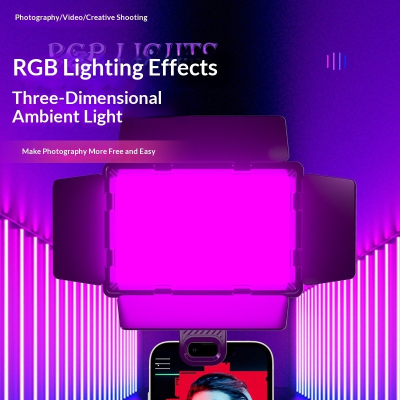 Four-page diffuser RGB fill li - огляд і ціна Photography Lighting Outdoor