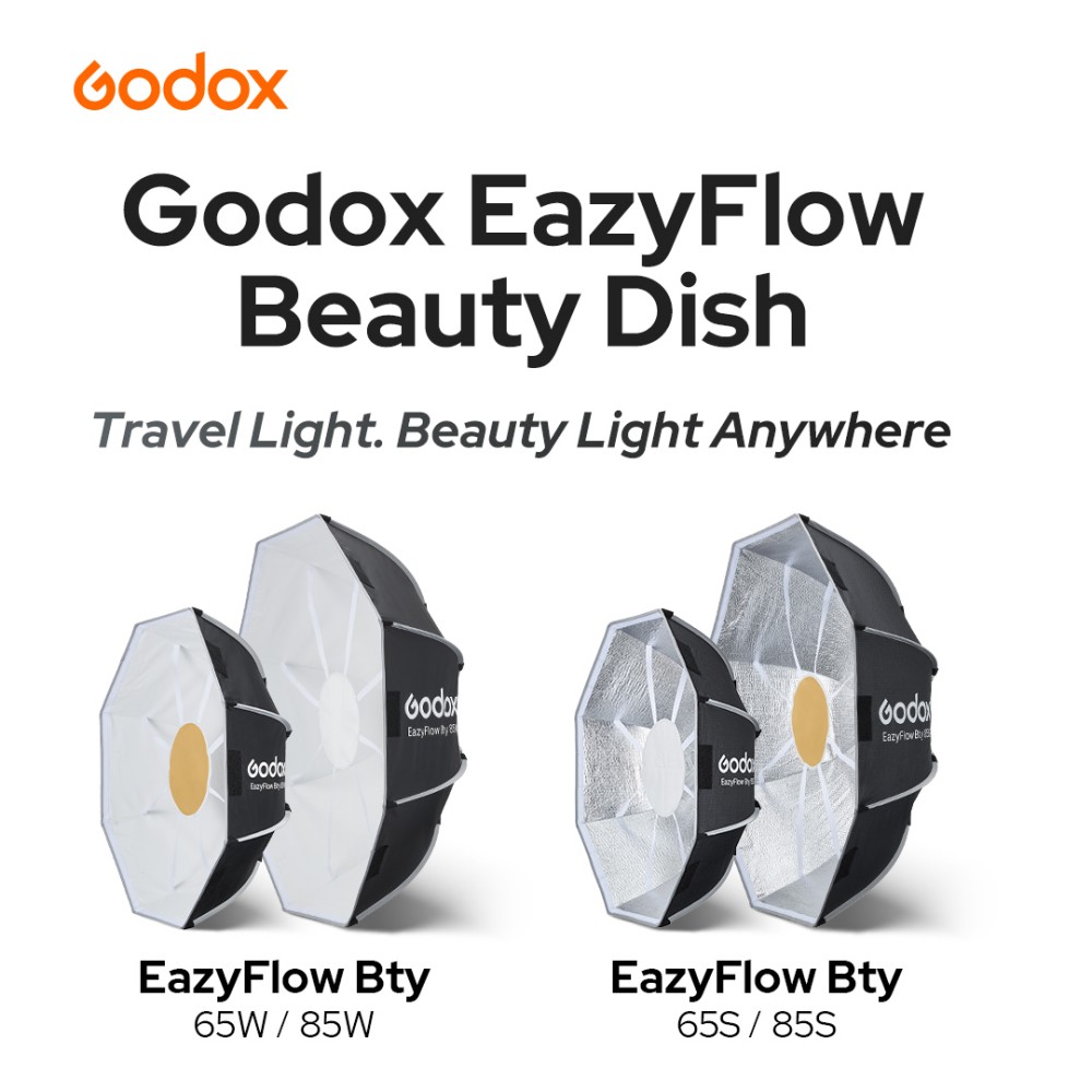 Godox EazyFlow Bty 65S/85S Col - огляд і ціна Beauty Dish 55Cm