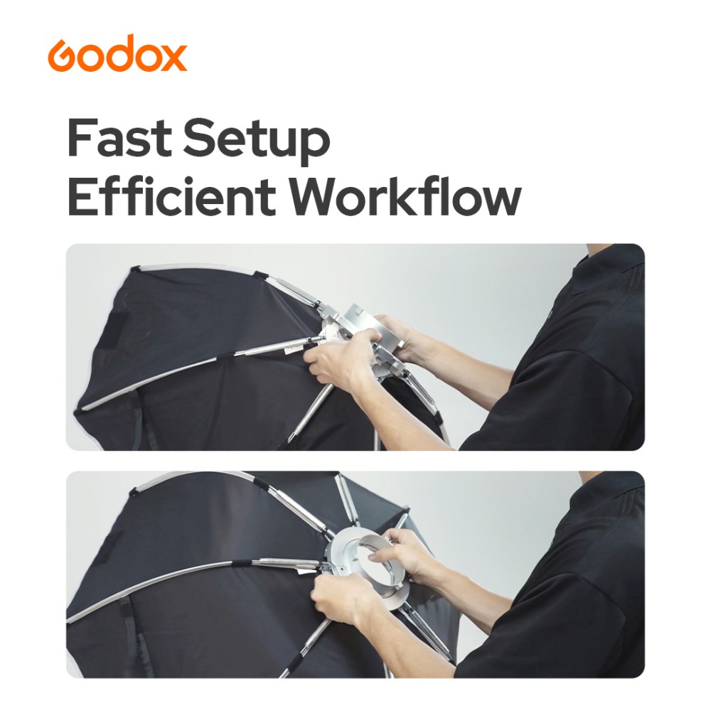 Godox EazyFlow Bty 65S/85S Col - огляд і ціна Beauty Dish 55Cm