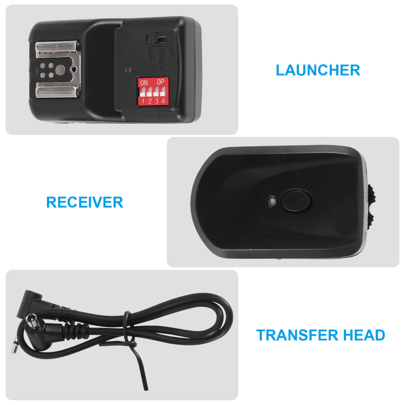 16 Channel Wireless Flash Trig - огляд і ціна Trigger Receiver Set
