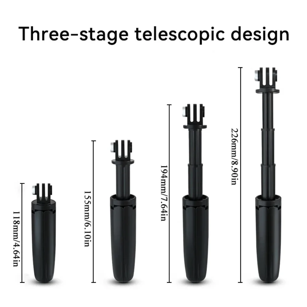 Mini Extendable Tripod Foldabl - огляд і ціна Gopro Action Camera Hero 11 Black