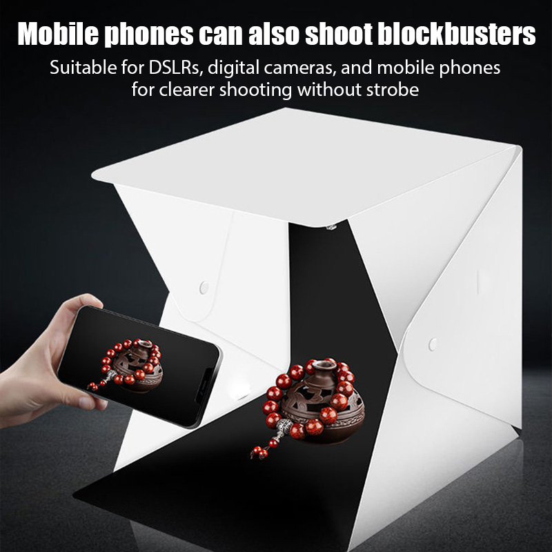 20cm Portable Photobox Photogr - огляд і ціна Photography Lighting And Backdrop