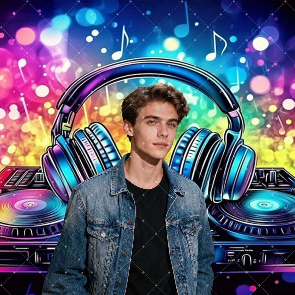 Hip Hop Music DJ Party Decorat - огляд і ціна Photography Lighting And Backdrop