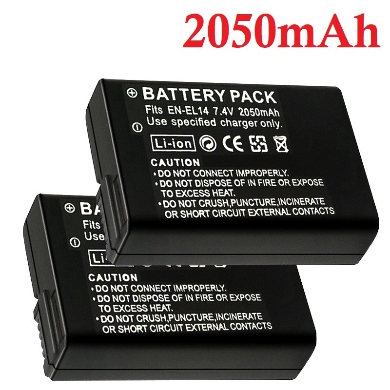 2050mah EN-EL14a EL14 CAMERA B - огляд і ціна Nikon Camera D3500