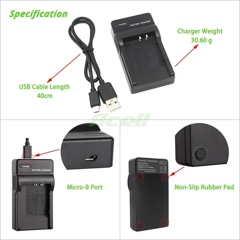 EN-EL12 MH-65 Replace USB Char - огляд і ціна Nikon Camera D3500