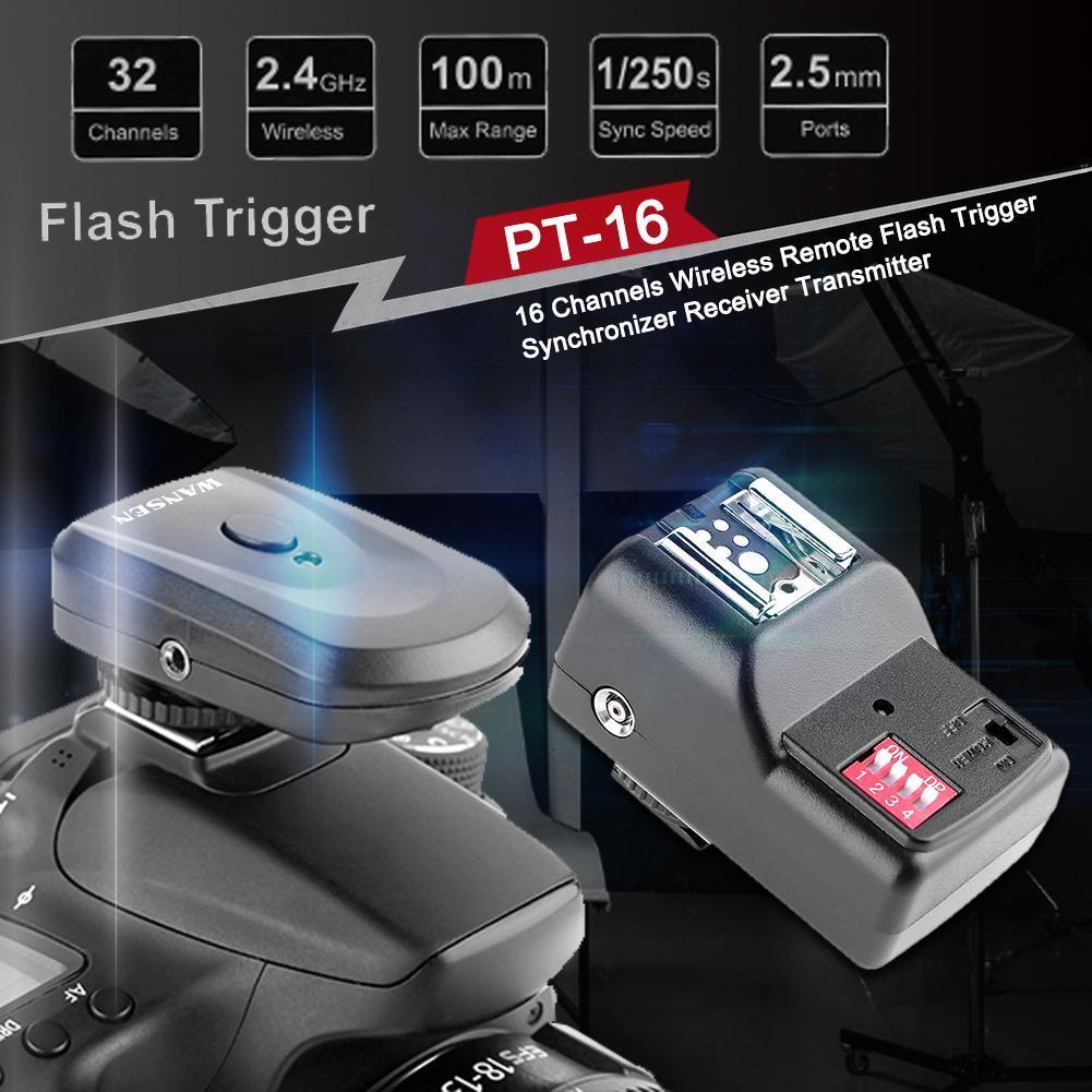 Hot Shoe Flash Lamp Controller - огляд і ціна Trigger Receiver Set