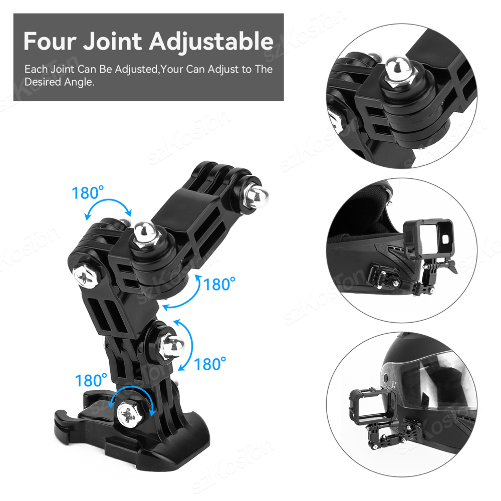 Motorcycle Helmet Chin Mount K - огляд і ціна Gopro Action Camera Hero 13 Black