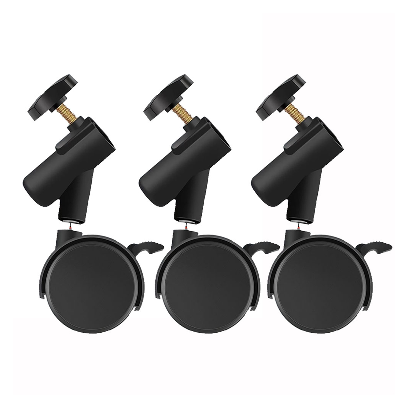 3pcs/set Flexible  Casters Whe - огляд і ціна Photography Lighting Tools